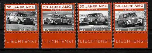 Liechtenstein:  50 Jahre AMG - Die rote Sau, Mercedes-Benz 300 SEL AMG 6,8  **