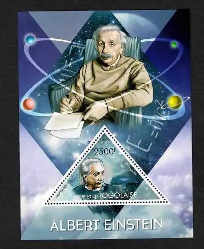 Togo 2013: Albert Einstein, postfrisch