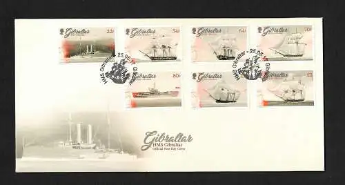 Gibraltar 2017: HMS Gibraltar, FDC