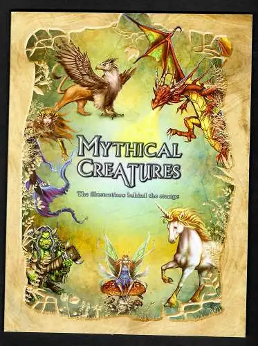 Australien: Mythical Creatures, Book incl. stamps and illustrations, gestempelt