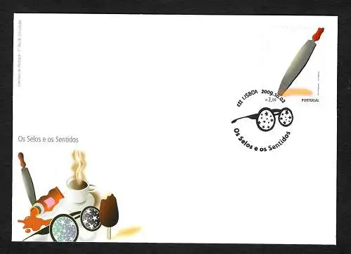 Portugal 2002: Os Selos e os Sentidos, Feilen - FDC