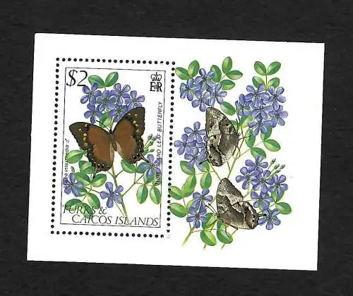 Turks&Caicos Islands: Schmetterlinge, Papillion, Butterfly, postfrisch, mnh