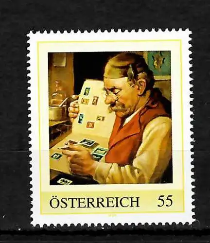 Österreich: Meine Marke - Der Briefmarkensammler, postfrisch