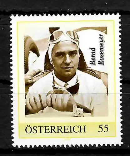 Österreich: Meine Marke - Bernd Rosemeyer, postfrisch