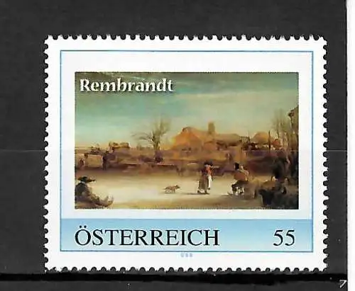 Österreich: Meine Marke - Rembrandt, postfrisch