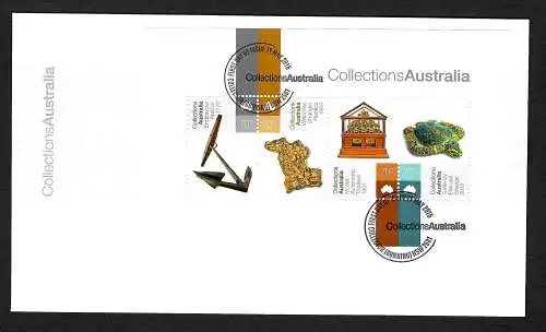 Australien: Collections Australia: Automatic Totaliser, Turtle, Anchor, FDC