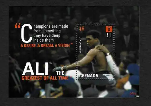 Grenada: Muhammad Ali, a desire, a dream, a vision, mnh