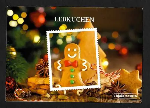 Österreich 2023: Lebkuchen im Folder, mit Rezept, postfrisch