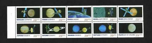 USA 1994: Marinier 10, Landsat, Pioneer 11, Voyager 2, Viking Orbiter, mnh