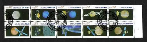 USA 1994 Marinier 10, Landsat, Pioneer 11, Voyager 2, Viking Orbiter, gestempelt