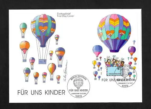 Bund 1997: Für uns Kinder, FDC