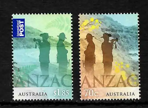 Australien 2015: 100 years ANZAC, mnh