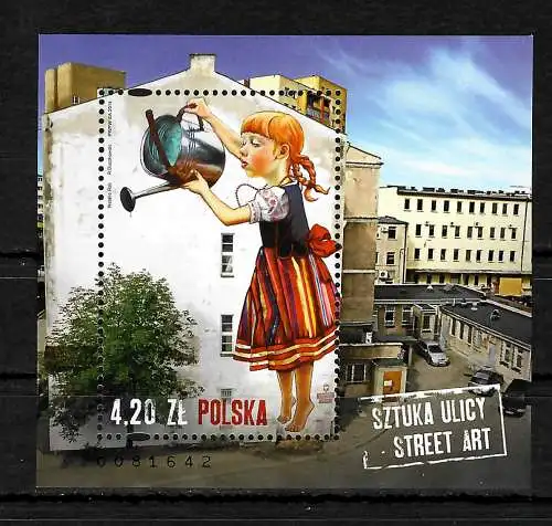 Polen 2014: Straßenkunst, Gemälde, #4706, postfrisch