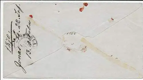 DR 1870: Feldpost nach Breslau