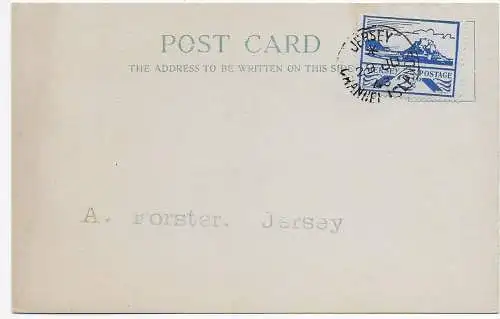 Jersey: Post card 1943