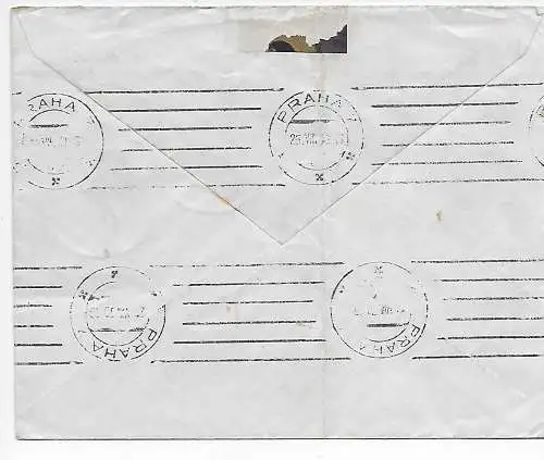 Equador: Guayaquil nach Warnsdorf 1938, Prag