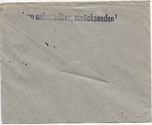 DR: Leverkusen 1925 nach Steinweg, Werbung Farbenfabrik