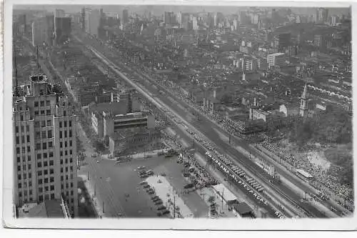 Brasilien 1950: picture post card Rio to Meissen