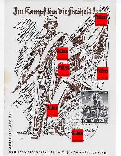 DR: Tag der Briefmarke 1941, Dresden