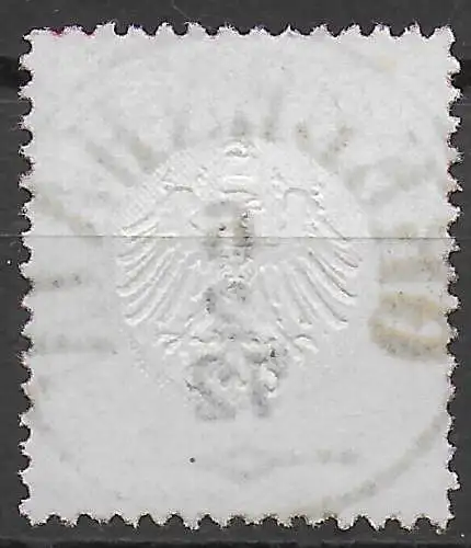 DR: MiNr. 25,  Nachverwendeter zentrischer Taxisstempel Grebenhain