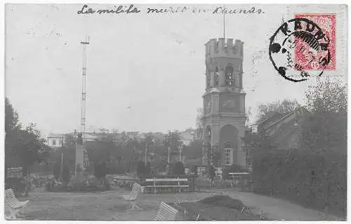 Litauen: Kaunas Militärmuseum, 1927