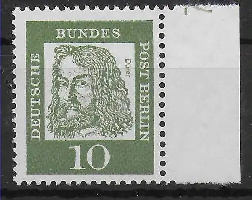 Berlin: MiNr. 202 DZ 7, postfrisch, **