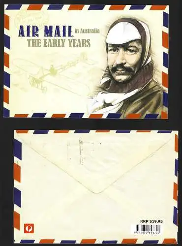 Australien: Air mail in Australia, The early years, 100 Jahre 1. Postflug, Heft