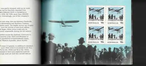 Australien: Air mail in Australia, The early years, 100 Jahre 1. Postflug, Heft