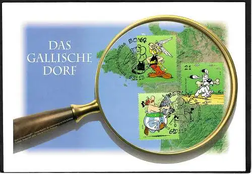 Bund 2015: Asterix und Obelix, das gallische Dorf, FDC