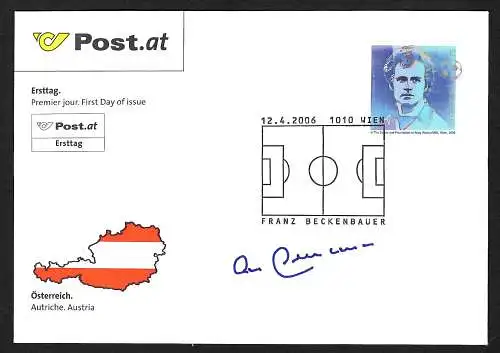 Österreich 2006: Franz Beckenbauer, #2579, FDC