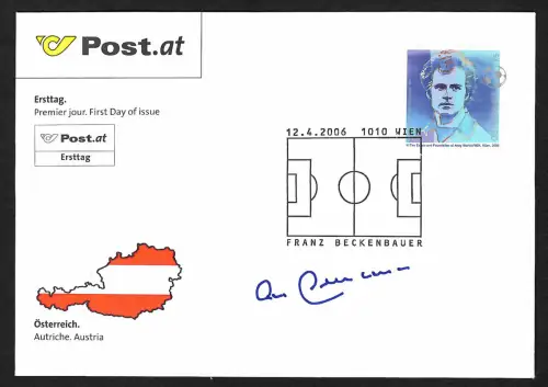 Österreich 2006: Franz Beckenbauer, #2579, FDC