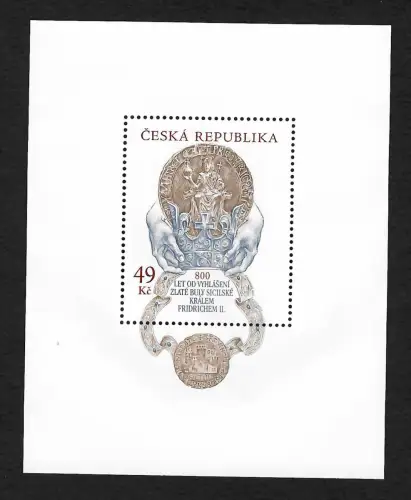 Tschechische Republik: Die goldene Bulle, Friedrich II, postfrisch