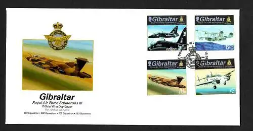 Gibraltar: Royal Air force Squadrons III, FDC