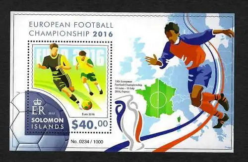 Solomon Islands 2015: European Football Championship 2016, France, **