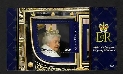 Guyana: Queen Elizabeth II, Britain's longest Reigning Monarch