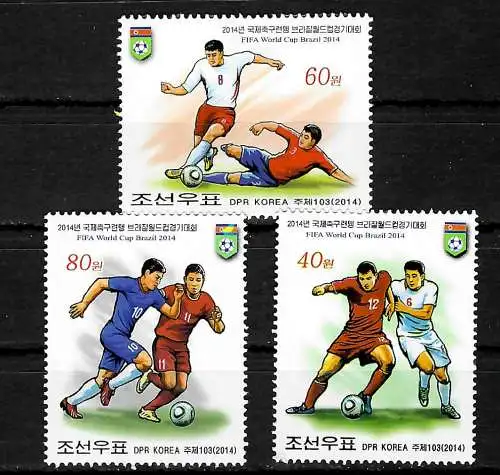 Korea 2014: FIFA World Cup Brazil 2014, mnh