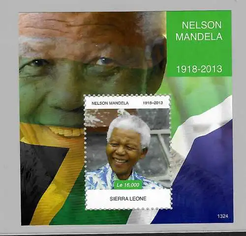 Sierra Leone: Nelson Mandela, 2013, mnh **