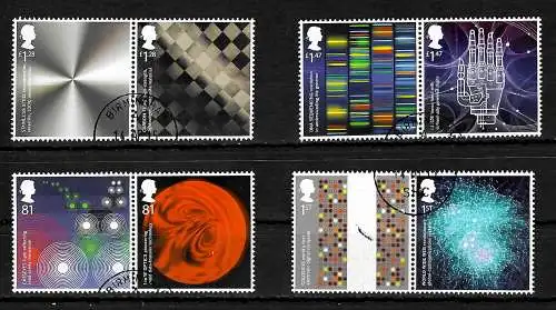 GB 2015: Big Inventories, Große Erfindungen, 8x stamps