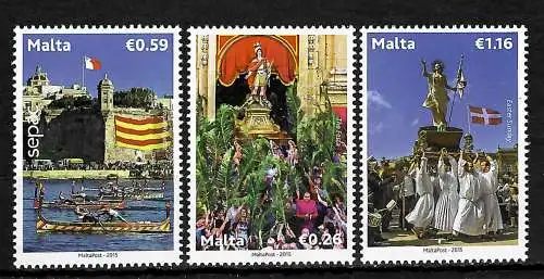 Malta 2015: SEPAC Kultur, postfrisch