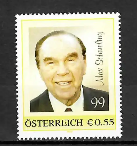 Österreich: Meine Marke: Max Schmeling, postfrisch