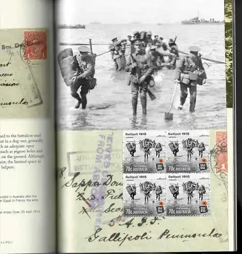 Australien 2015: 100 Jahre Gallipoli, WWI, Ties to Home, special stamp booklet