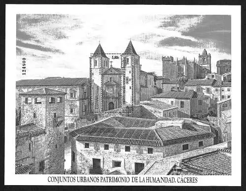 Spanien: Welkulturerbe: Conjntos urbanos Patrimonio de la Humanidad, Cáceres 