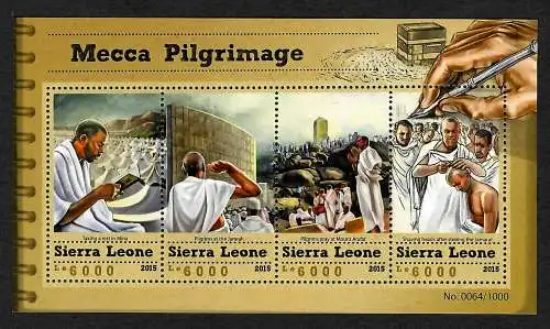 Sierra Leone 2015: Mecca Pilgrimage, Wallfahrt, postfrisch