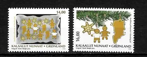 Grönland: Kalaallit Nunaat, Weihnachten, postfrisch