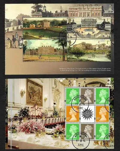 GB 2014: Spezialmarkenheftchen, Buckingham Palace, gestempelt
