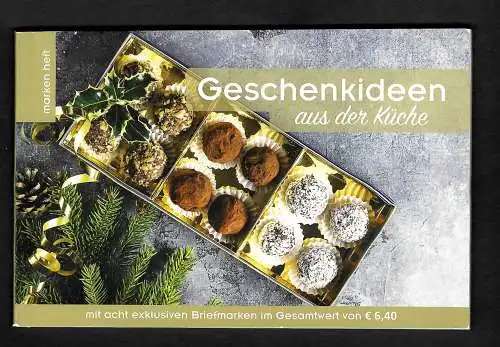 Österreich: Geschenkideen aus der Küche, Briefmarkenheft postfrisch