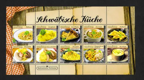 Liechtenstein 2019: Schwäbische Küche, Kulinarische Weltreise, Die Marke **