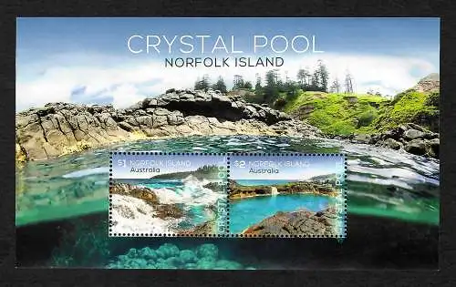 Norfolk Island: Crystal Pool, mnh, postfrisch