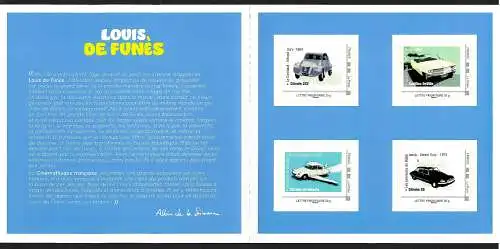 Frankreich 2021: Louis de Funès Cinematique: Les voitures des 4 films, **