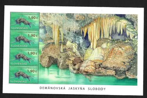 Slowakei 2021: Tropfsteinhöhle: Demänovská Jaskyna Slobody, **
